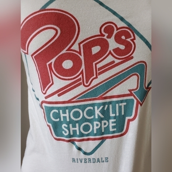 RIVERDALE Pop's chock'lit shoppe  racer back tank size small - Picture 3 of 5
